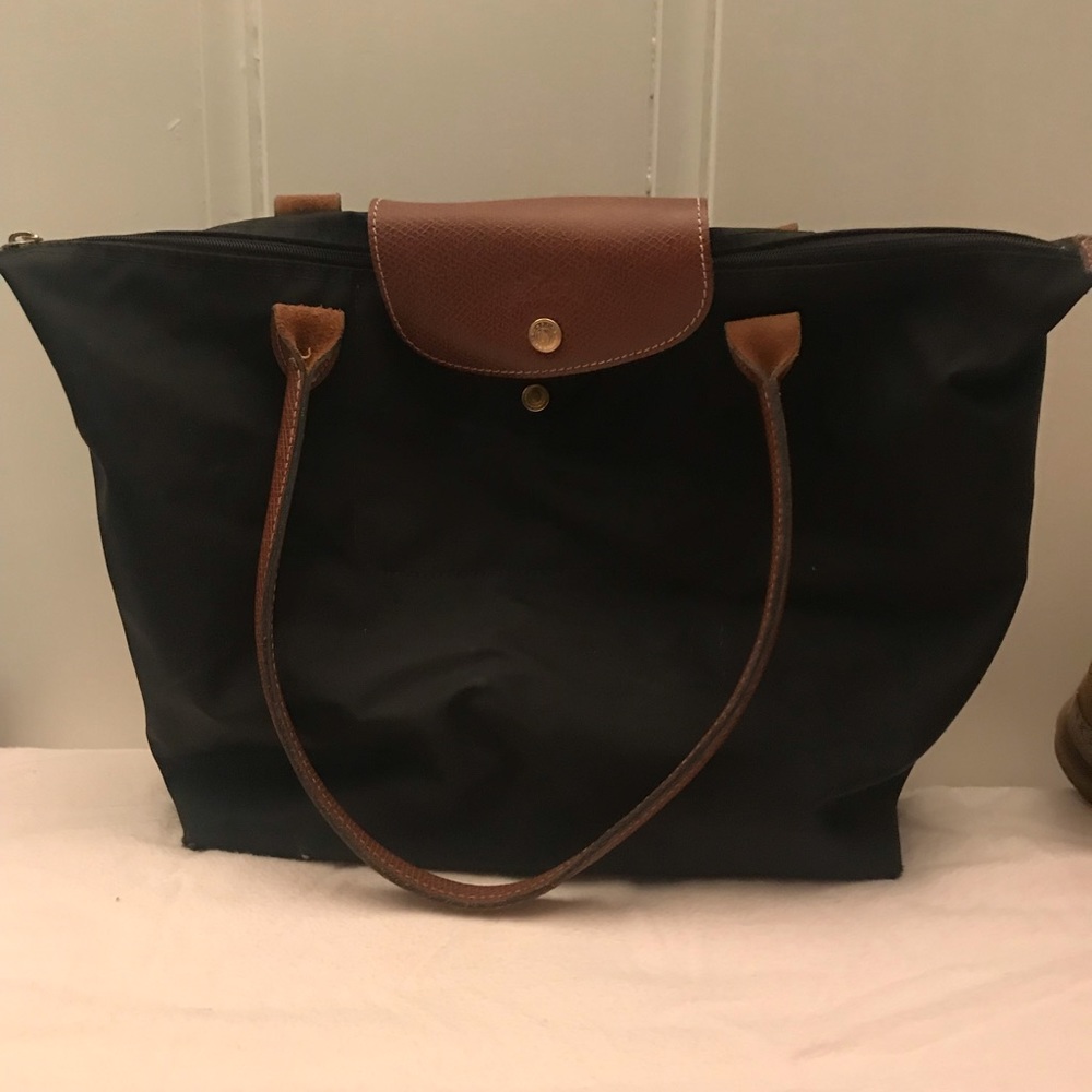 Black Large Longchamp Bag